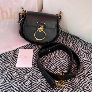Small Black Chloe Tess Bag